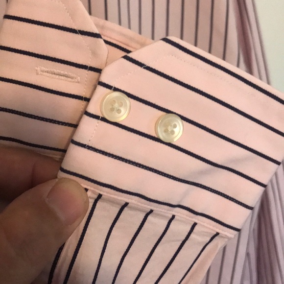 Express 1MX cotton button down in XL 17-17.5 - Picture 5 of 5